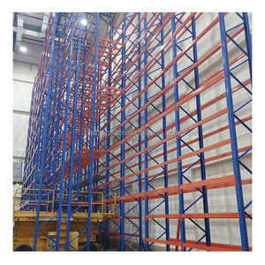 Double Deep Beam Industrial Pallet Warehouse Storage Steel Pallet Racking Heavy Duty Selective Pallet Racking System