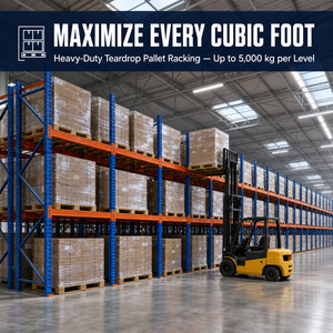 Large Scale E-Commerce Logistics Warehouse Pallet Racking System