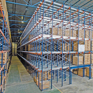 Stable Structure 5 Layer Heavy Duty Shuttle Pallet Racking Custom Intelligent Warehouse Storage System for E-commerce