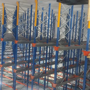 Heavy Duty Drive Rack Warehouse Storage System High Density Pallet Racking Solution Structural Steel 1200kg LIFO Storage