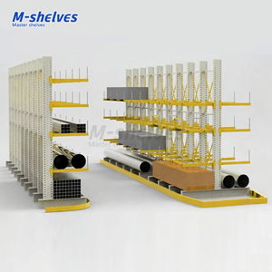 Heavy Duty Side Loading Steel Cantilever Racking System