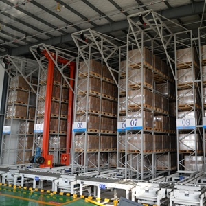 Customized Automatic Storage Retrieval System Asrs Racking System