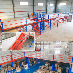 Second Floor System Mezzanine Steel Elevated Storage Platform