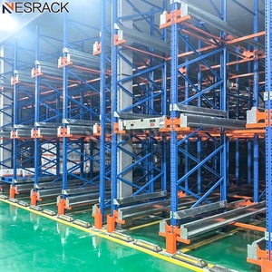 Semi-automatic Pallet Shuttle Racking System Remote Control Radio Shuttle