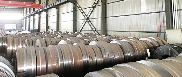 Q235B and Q355B steel coils used as racking raw material