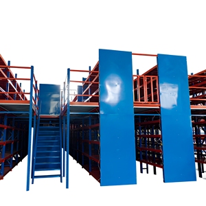 Custom Corrosion Protected Adjustable Pallet Rack Steel Structure Mezzanine Floor Heavy Duty Warehouse Loft Platform Racking
