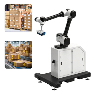 WP-50 Smart Automatic Carton Case Handling Packaging System Reach 1780mm High Speed Electric Pallet Stacking Robotic Palletizer