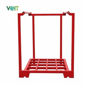 Industrial Storage 1000kg Loading Metal Nestainer Stacking Rack Stacker Pallet