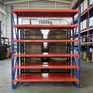 Heavy-Duty Durable Steel 3 Layer Industrial Pallet Racks Adjustable Bolt Structure Powder Coated Corrosion Protection Warehouse