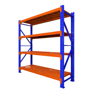 Garage Warehouse Rack Adjustable Bolts Storage Stacking Racks Pallet Steel Metal Shelving Shelves Unit