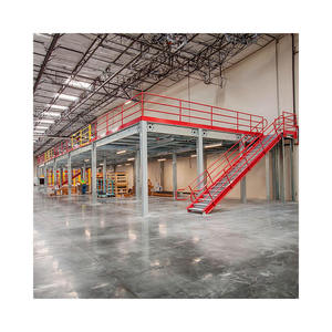 ISO CE Certified Heavy Duty Steel Mezzanine Floor Racking System Multi-level Warehouse Storage Platform Factory Supplier