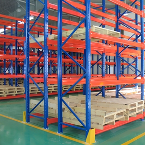 Steel Heavy Duty Double Deep 5 Pallet Rack High Density