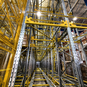 Automated Cold Storage 4Way Shuttle ASRS System