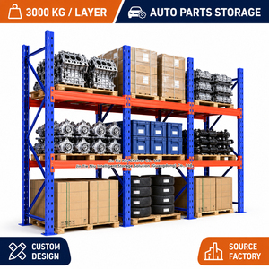 Selective Pallet Racking Heavy Duty Custom Size